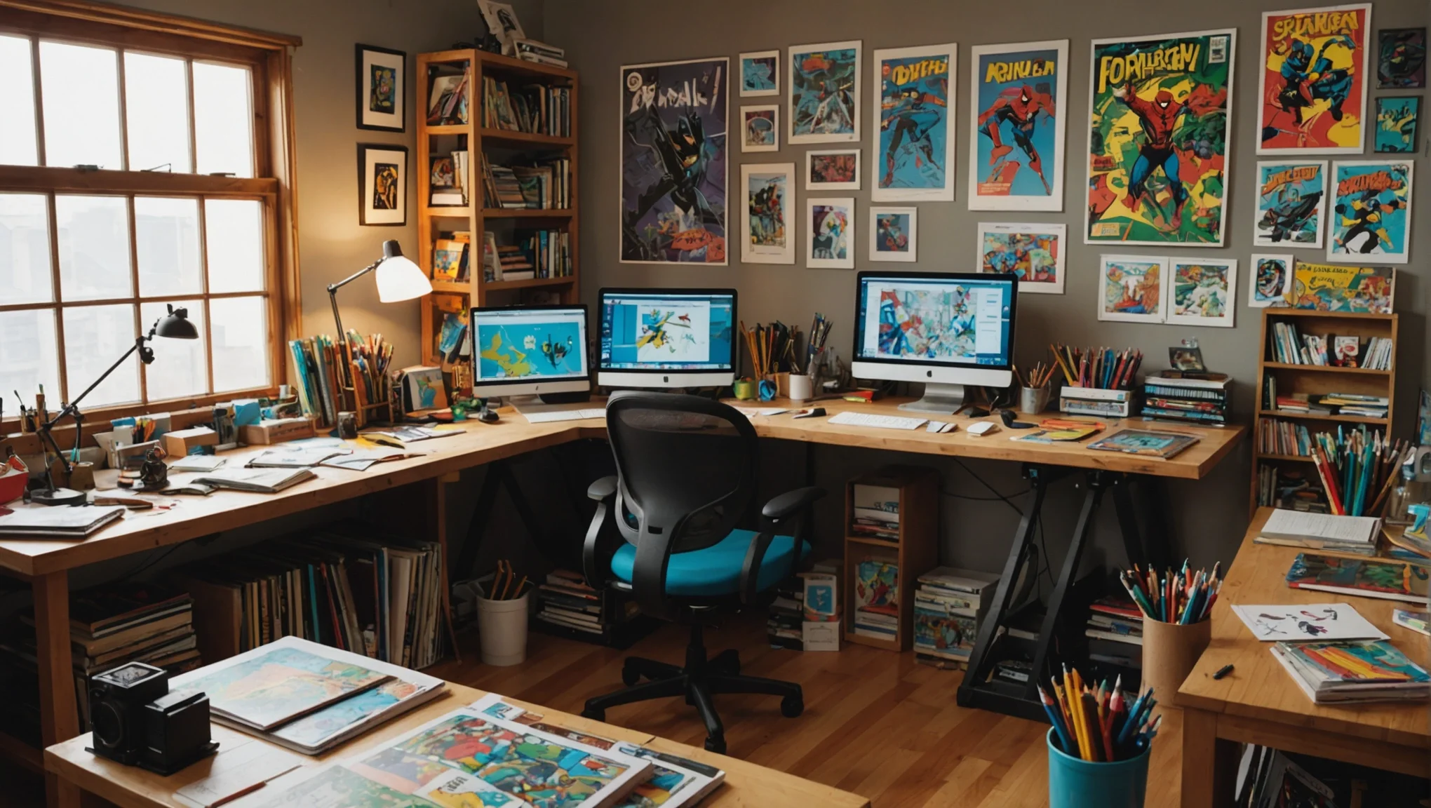 Dans les coulisses des maîtres du crayon : secrets des dessinateurs de BD